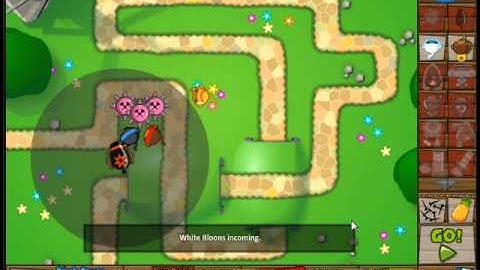 Bloons tower defense 5 TRACK 1 EASY Walkthrough (round 1-50)