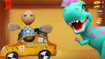 Kick the Buddy in real life 14. Cardboard game. DIY