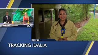 Raleigh saw mostly light rain from Tropical Storm Idalia