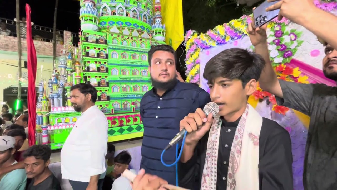 #anjuman hussaini Nindoora Karbala me sari chahellum 2025 🙌🏻