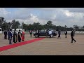 Museveni arrives at Kololo for the election of the Speaker and Deputy Speaker of the 12th parliament