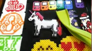 Datos Perler beads with the right tape Noticias