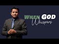 When god whispers  rev valson varghese