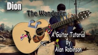 The Wanderer - Dion (Fallout 4) - Acoustic Guitar Lesson (easy) chords