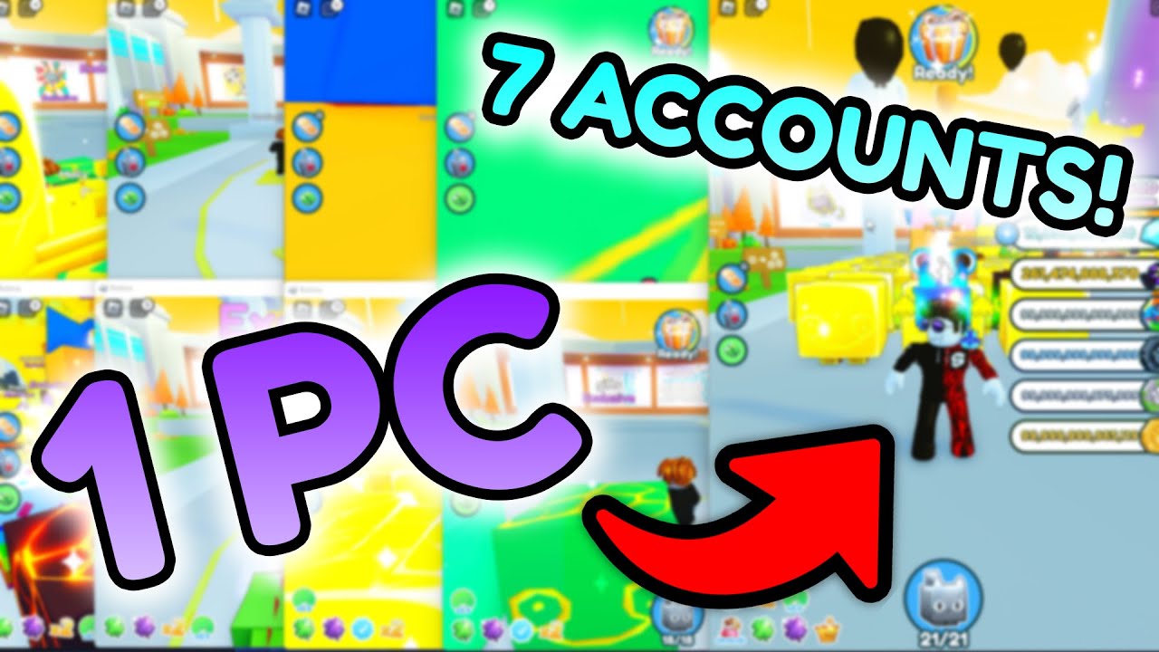 How To Use Multiple Roblox Accounts On 1 Computer At Same Time