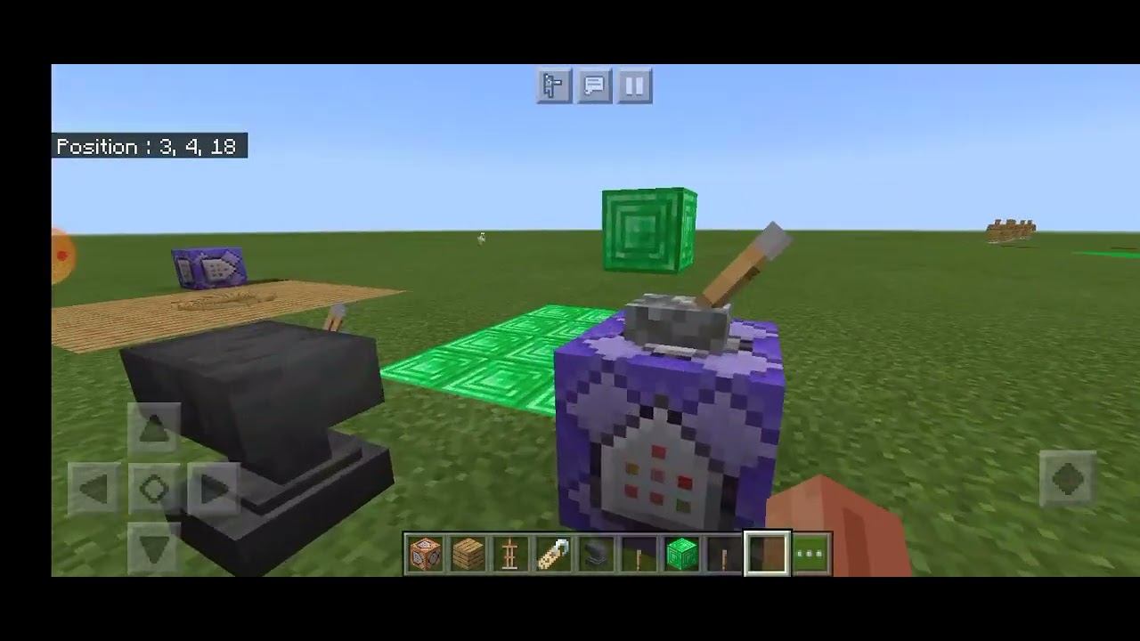 tuto comment faire un cercle 100 % réaliste sur Minecraft 👍👍 100 %