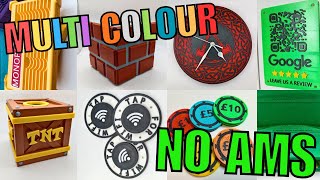 Celebrity Manual Colour Changes on Bambu Lab Printers (No AMS) – Step-by-Step Guide Profile