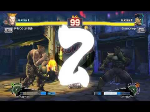 Ultra Street Fighter IV battle: Guile vs M. Bison