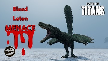 Solo bleed Lat gameplay on Officials - Bleed + Speed = Assassin! Path of Titans - Gondwa Official