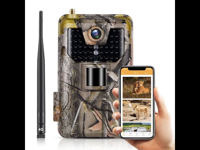 Suntek HC900pro trail camera 4K use operation - YouTube