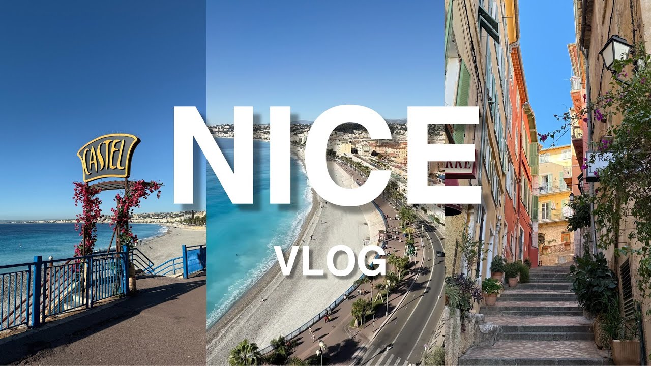 [여행Vlog] 저희가 니스🌊도 갔고요 애즈🌵도 갔고 모나코🏎️도 갔는데 보실래요? 🇫🇷 프랑스 EP.2