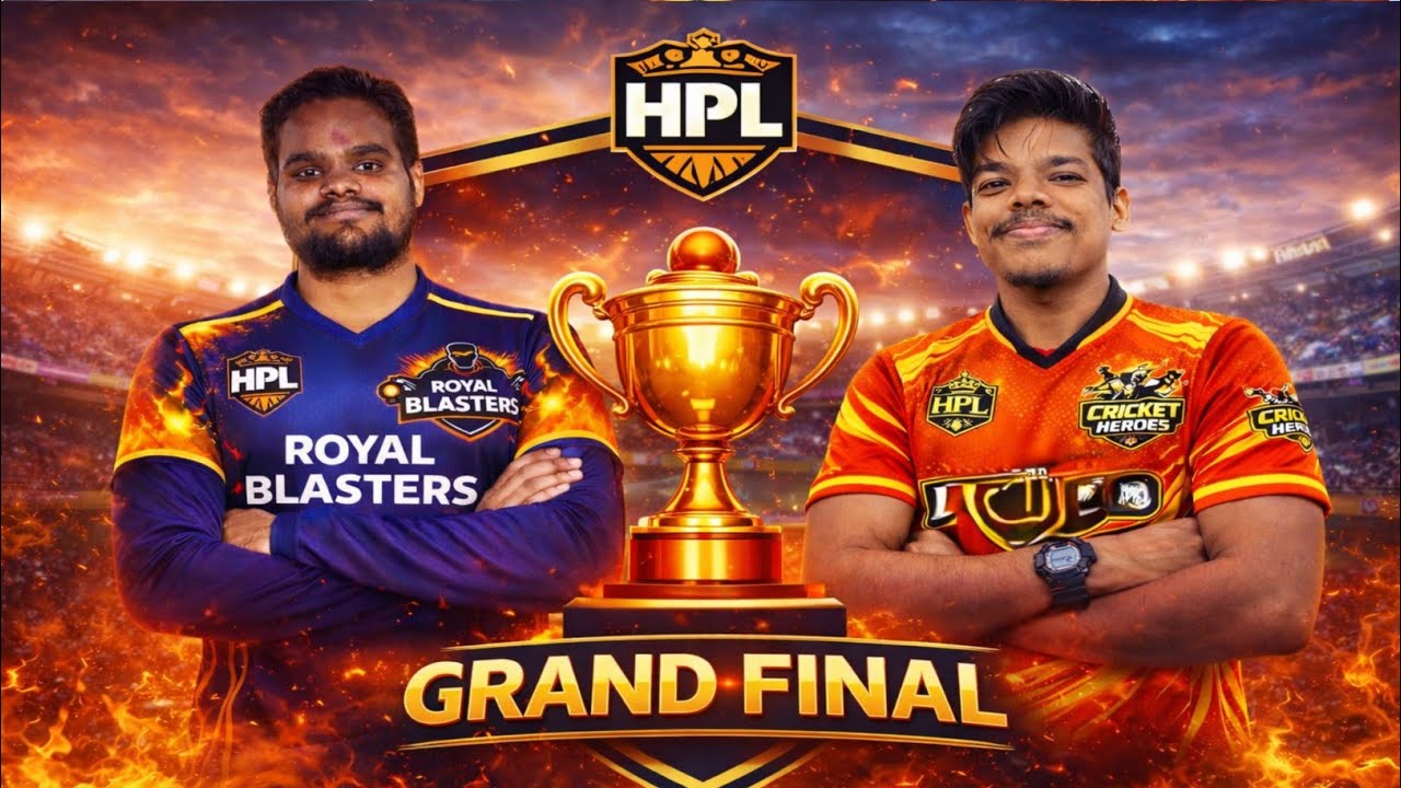 HPL Final | Cricket Heroes vs Royal Blasters |  Managram Publication