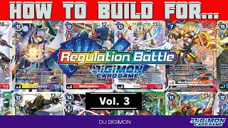 How to Build for Regulation Battle Vol. 3! // BT22/EX10 Discussion