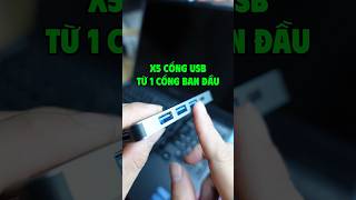 Hub tăng cổng kết nối, anh em nào thiếu không kết nối thì nên dùng nhé #ad #sponsored