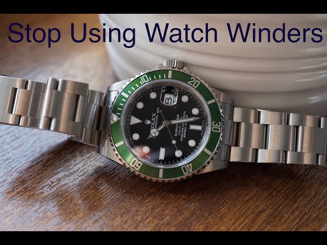 rolex submariner winder