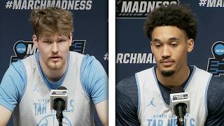 Seth Trimble & Henri Veesaar Pre-VCU Press Conference | NCAA Tournament