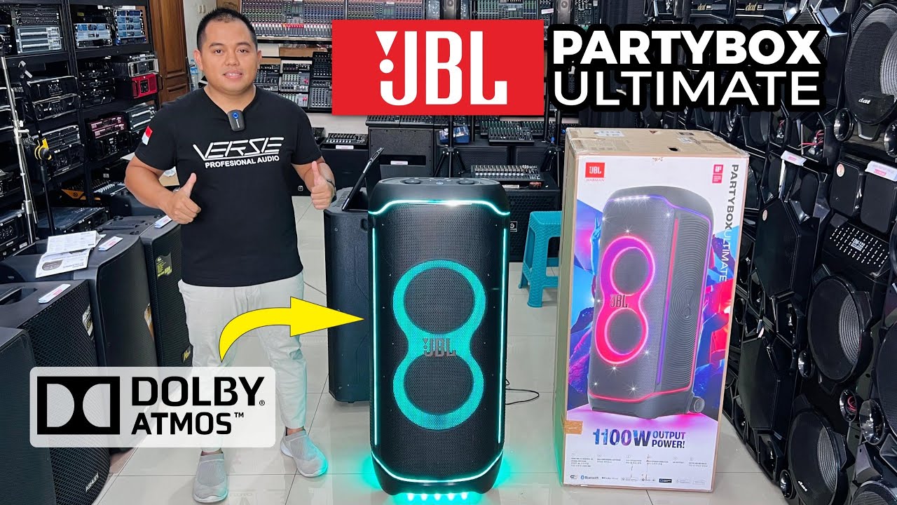 JBL PARTYBOX ULTIMATE 1100W review dan cek sound detail