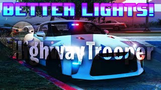 How to make your police lights brighter in LSPDFR screenshot 1