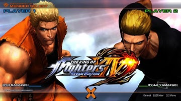 The King Of Fighters XIV - RYO SAKAZAKI vs RYUJI YAMAZAKI