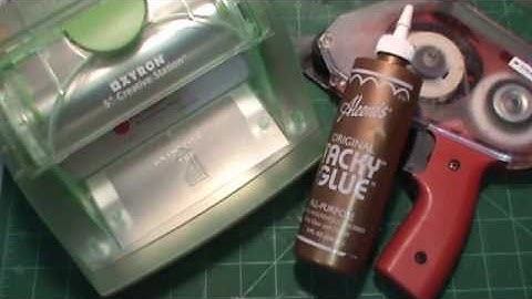 How to Cover Chipboard for your Mini Albums