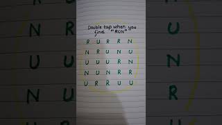 Run !! #challenge #puzzle #riddle #cringe #brainteaser #art #handwriting #viralvideo #shorts #reels