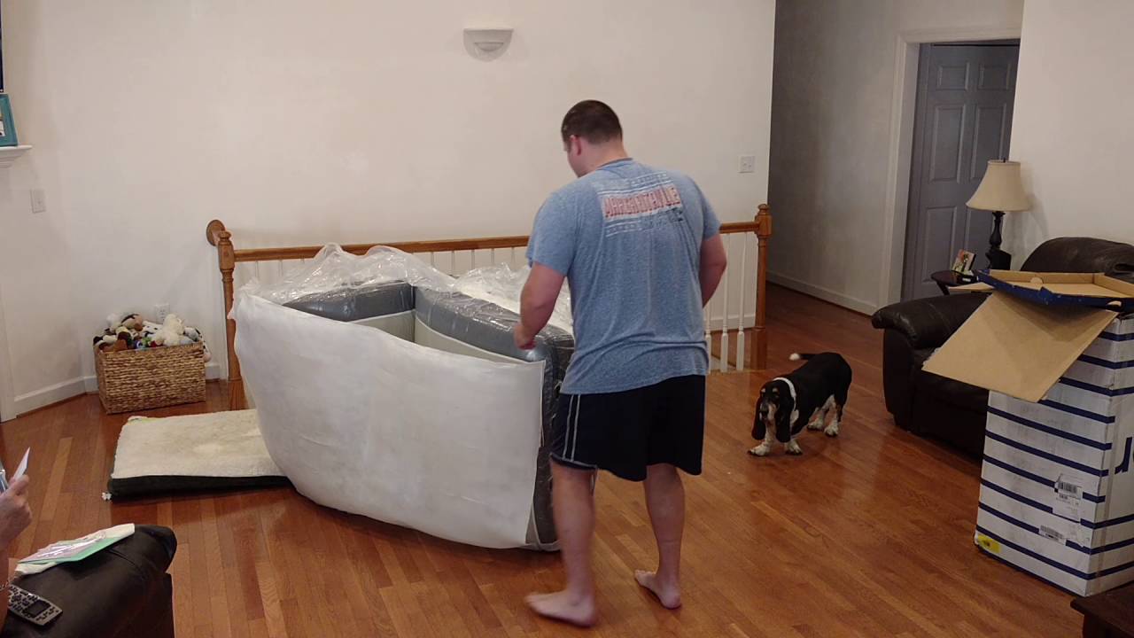 Unboxing a Casper Mattress YouTube