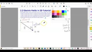 2.2 Electric Fields in 2D