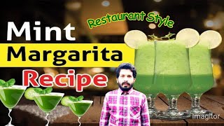 Mint Margarita Recipe | How To Make Mint Margarita Drink | RM Kitchen