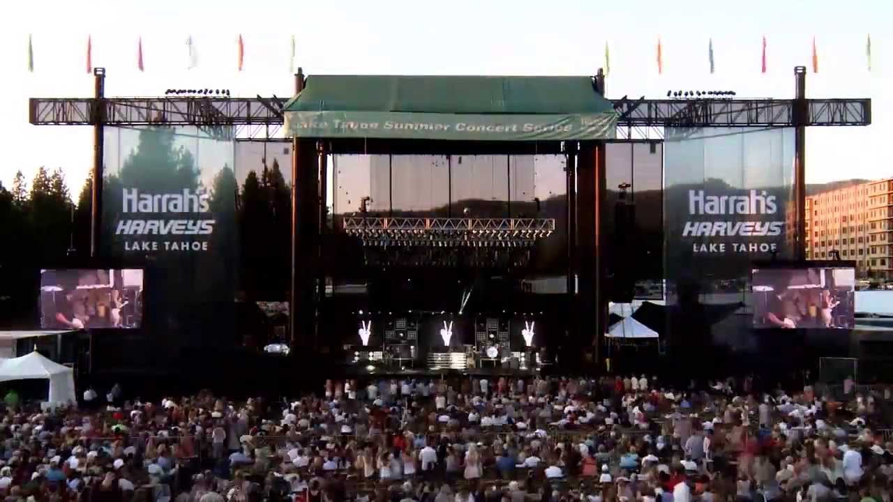 A day at Harvey's outdoor ampitheater - YouTube