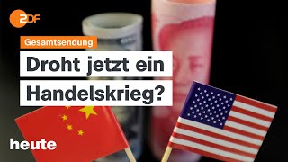 heute 19:00 Uhr 14.05.24 Strafzölle gegen China, Integration und Migration in Deutschland (english)