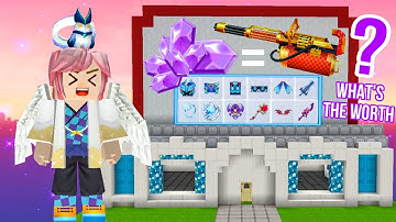 I Opened "CRYSTAL ITEMS" Bazaar In Skyblock - Blockman Go