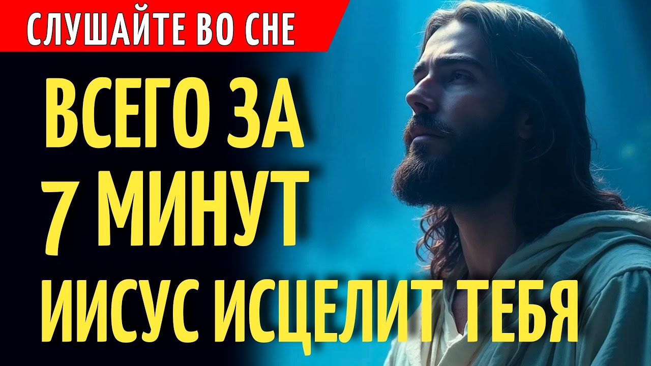 ИИСУС ВРАЧ КОТОРЫЙ ИСЦЕЛЯЕТ, ПОКА ВЫ СПИТЕ | Божественная Молитва Исцеления Для Прослушивания Ночью