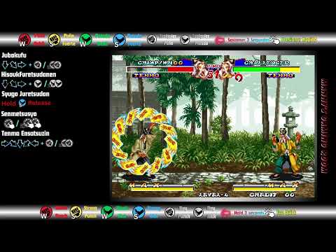 Ninja Master's - Tenho Move List