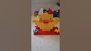 Satisfying DIY Bird Lego Blocks Tutorial Relaxation #shortvideo #shortsviral #satisfying #asmr