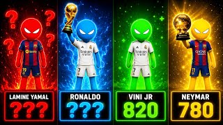 ⚽🏆FOOTBALL LEGENDS: Who is the Greatest?🚀 Stickman Party BEST MINIGAMES Update 2026 – part 3