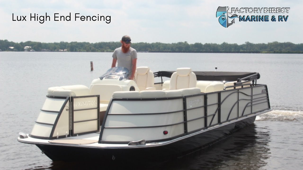 Lexington Pontoons 255RDB Fiberglass Pontoon