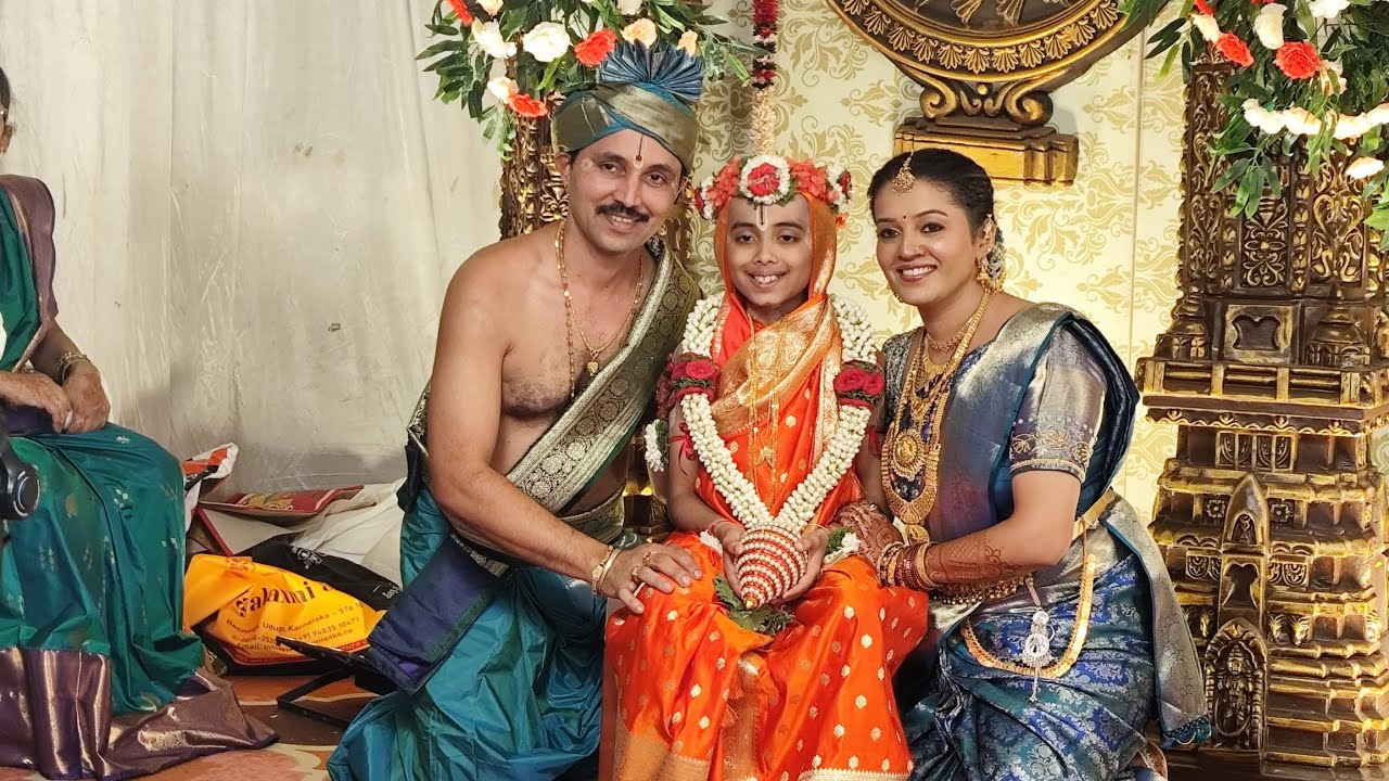 Брахмопадеш (ಉಪನಯನ) мст Шриша Пай и Каркал 👨‍🎓🙏🙏🙏🙏