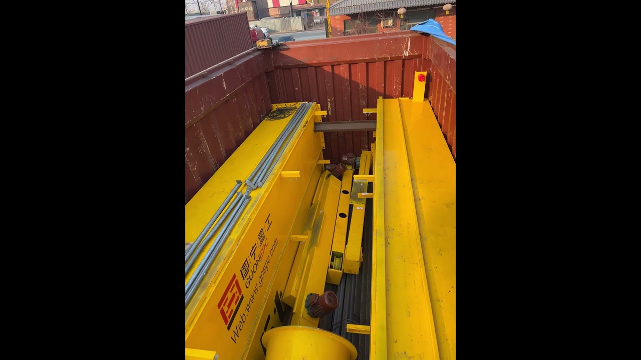 Our lost foam casting equipment is ready and on the move! 