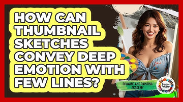 How Can Thumbnail Sketches Convey Deep Emotion With Few Lines? - Drawing and Painting Academy