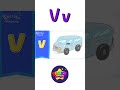 V Phonics - Letter V - Alphabet song | Learn phonics for kids #shorts