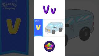 V Phonics - Letter V - Alphabet song | Learn phonics for kids #shorts