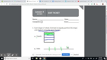 Zearn Exit Ticket Lesson 4