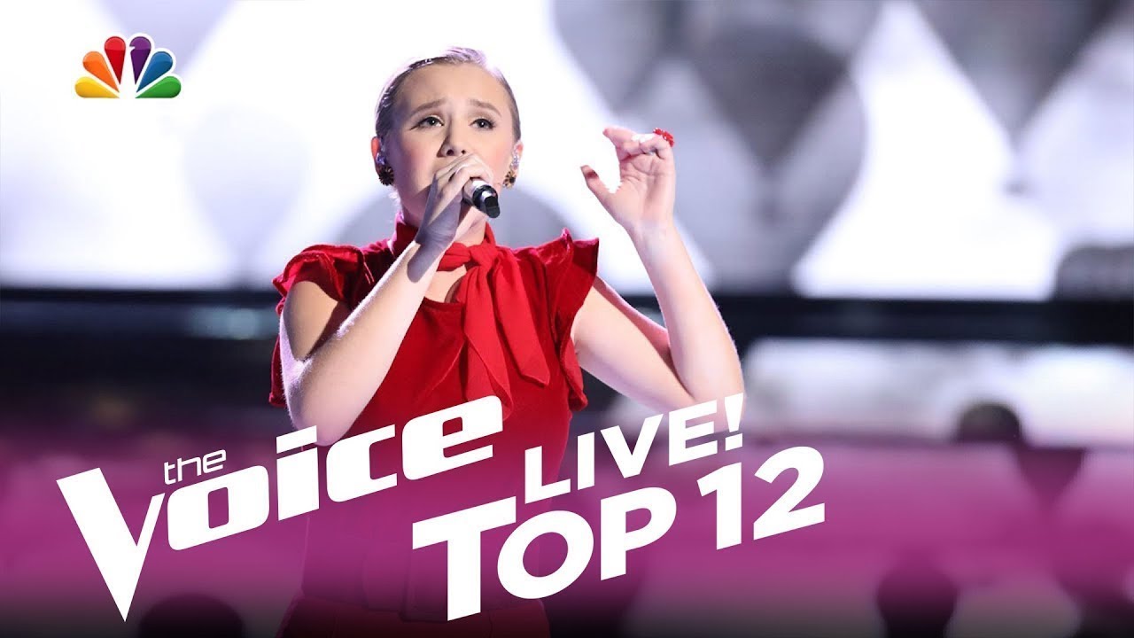 The Voice 2017 Addison Agen   Top 12 She Used to Be Mine