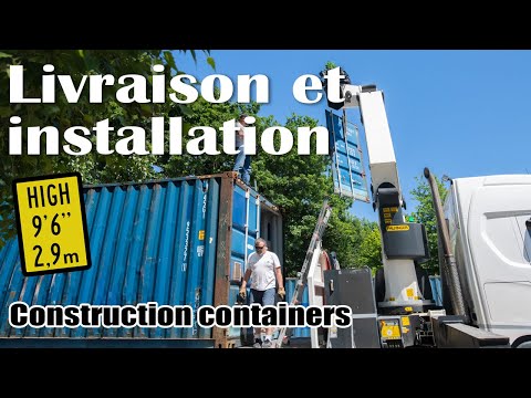 Container construction - Delivery and installation of recovery containers - D-Day