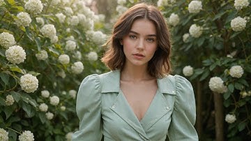 She Looks Like Spring in Human Form 🌿