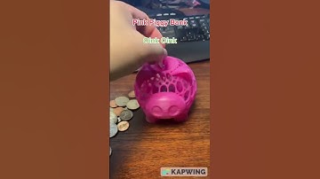 3d Printed Piggy Bank #shorts #3dprinting #3dprinted #piggybank when pigs fly