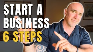 How to START A BUSINESS in 6 Steps