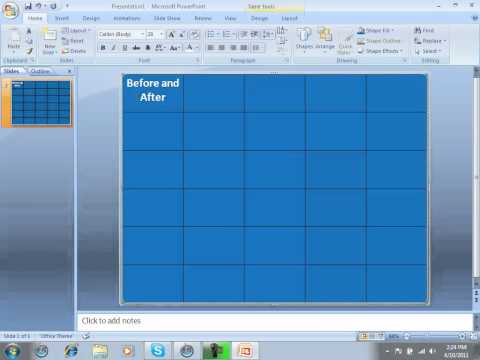 How to make a Jeapardy! game on powerpoint 2007