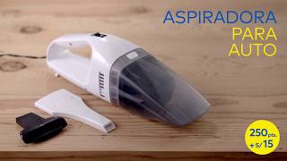ASPIRADORA PARA AUTO - YouTube