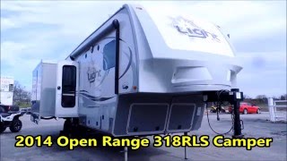 2014 Open Range 318RLS Camper